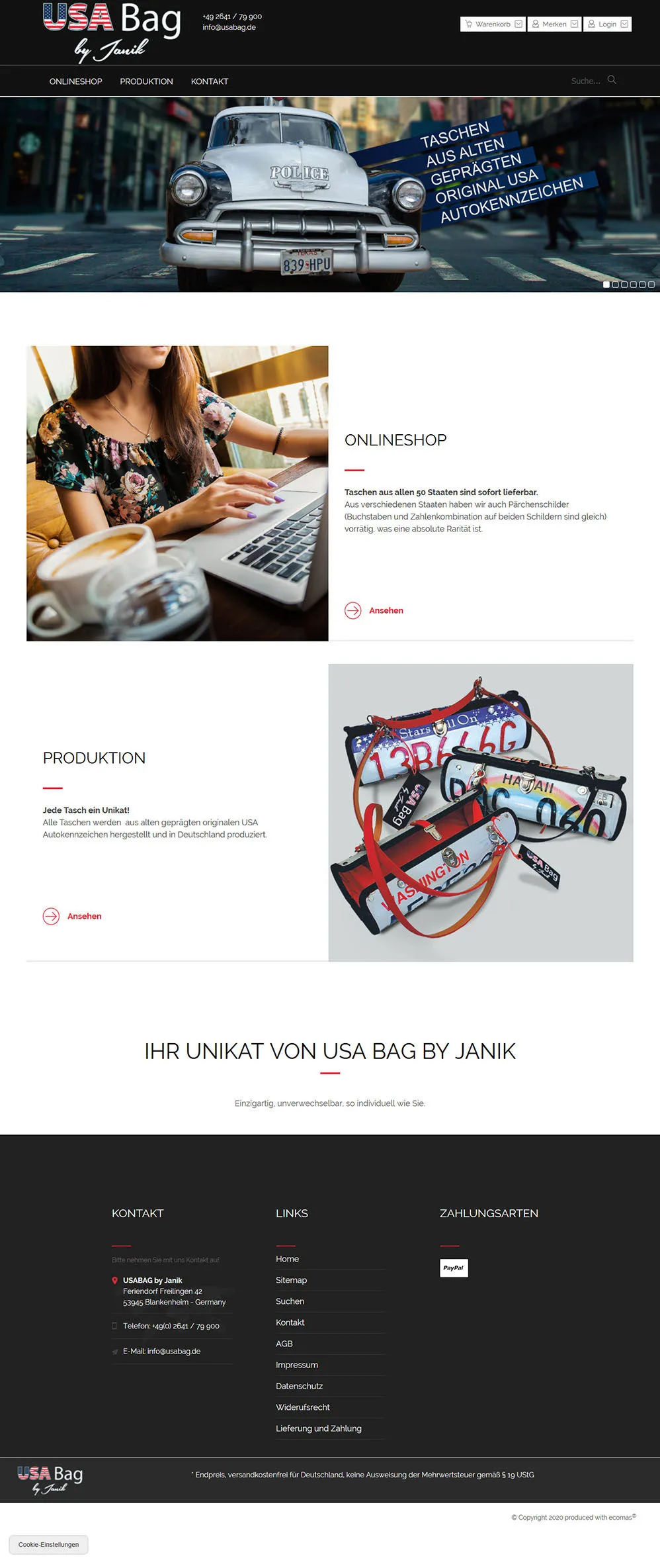 USA Bag by Janik